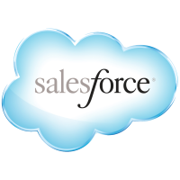 Logo of Salesforce (CRM).