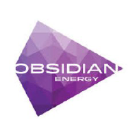 Logo of Obsidian Energy (OBE).