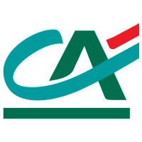 Logo of Credit Agricole (ACA).