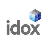 Logo of Idox (IDOX).