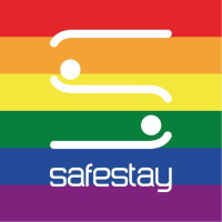 Logo of Safestay (SSTY).