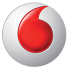 Logo of Vodafone (VOD).