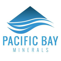 Logo of Pacific Bay Minerals (PK) (PBMFF).
