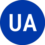 Logo of Under Armour (UAA).