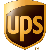 Logo of United Parcel Service (UPS).