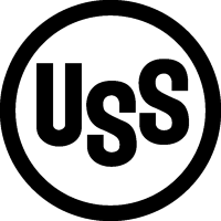 Logo of US Steel (X).