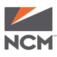 Logo of National CineMedia (NCMI).